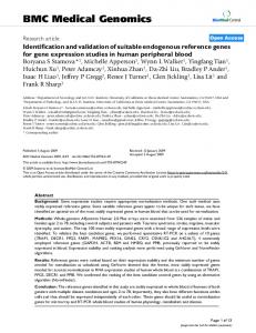 BMC Medical Genomics - BioMedSearch