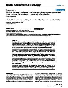 BMC Structural Biology - KU