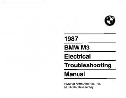 BMW M3 (E30) 1987