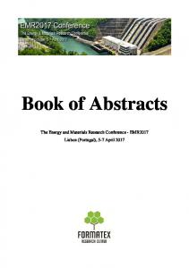 Book of Abstracts - EMR2017 Conference