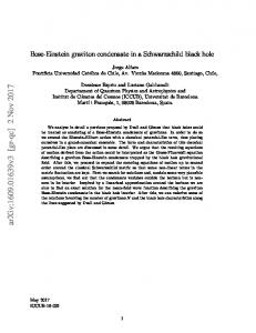 Bose-Einstein graviton condensate in a Schwarzschild black hole