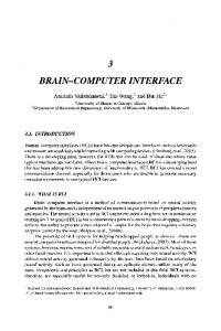 brain^computer interface