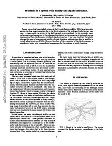 Breathers in a system with helicity and dipole interaction