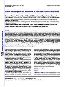 British Journal of Nutrition - Carbolift