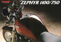 Brochure Zephyr 1100 + 750 1997 UK