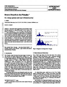 Brown Dwarfs in the Pleiades