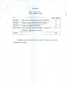 B.Sc- Part-III(PHYSICS)