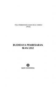 BUDIDAYA LELE.indd - Bank Indonesia