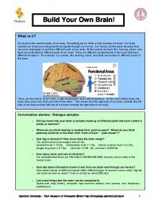 Build Your Own Brain!