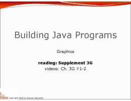 Building Java Programs