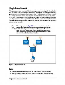 Building Wireless Sensor Networks