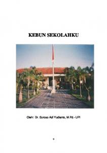 Buku II Kebun Sekolahku - File UPI