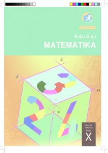 Buku Pegangan Guru Matematika SMA Kelas 10 Kurikulum 2013