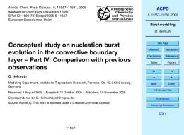 Burst modelling - Semantic Scholar