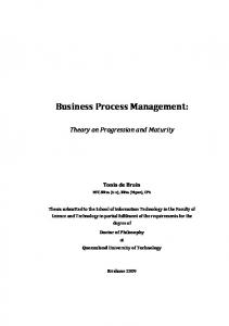 Business Process Engineering