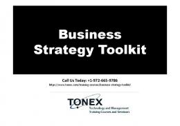 Business Strategy Toolkit