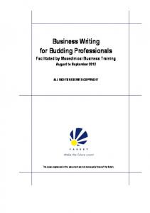 Business Writing Handbook - Fasset