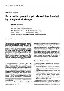 by surgical drainage - Europe PMC