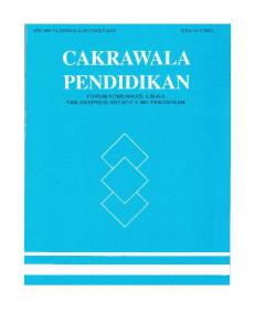 CAKRAWALA - STKIP PGRI Blitar