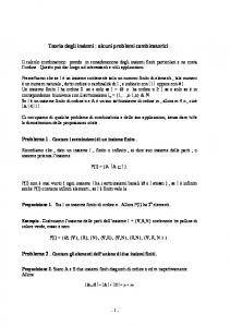 Calcolo combinatorio