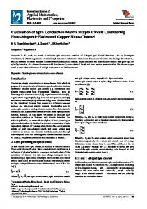 Calculation of Spin Conduction Matrix in Spin Circuit ... - ATScience