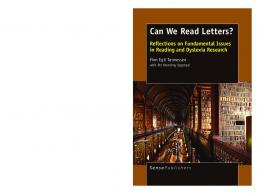 Can We Read Letters? - Sense Publishers