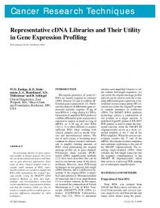 Cancer Research Techniques - CiteSeerX