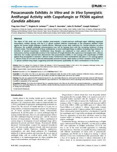 Candida albicans - Plos