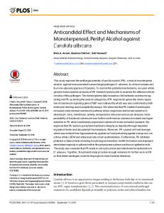 Candida albicans - PLOS