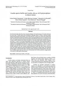 Candida species biofilm and Candida albicans ... - Semantic Scholar