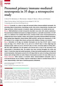 Canine Immune-Mediated Neutropenia - Wiley Online Library