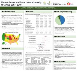 Cannabis use and bone mineral density