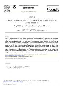 Carbon Capture and Storage (CCS) - Core