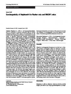 Carcinogenicity of bisphenol-A in Fischer rats and ... - Springer Link