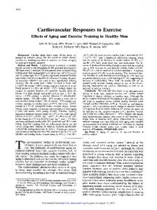 Cardiovascular Responses to Exercise