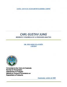 CARL GUSTAV JUNG - Biblioteca USAC