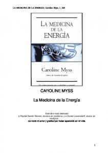 Caroline Myss - Bombones para el Alma