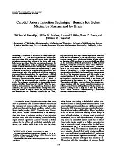 Carotid Artery Injection Technique - SAGE Journals