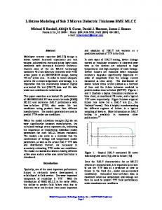 CARTS paper 2003 - Kemet