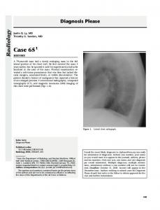 Case 65 - RSNA Publications Online