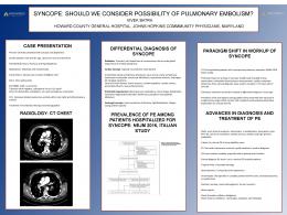 case presentation radiology: ct chest differential diagnosis of syncope ...