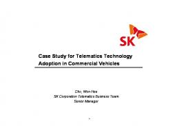 Case Study for Telematics Technology Adoption in