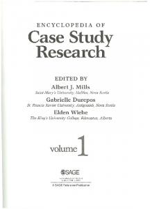 Case Study Research