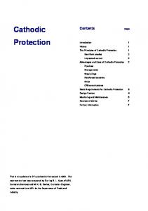 Cathodic Protection - National Physical Laboratory