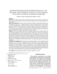 Celiac Disease - Pakistan Journal of Medical Sciences