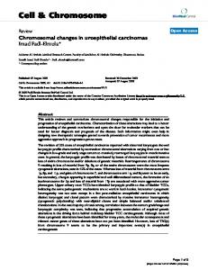 Cell & Chromosome - BioMedSearch