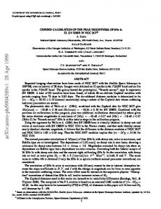 CEPHEID CALIBRATION OF THE PEAK BRIGHTNESS OF SNe Ia. IX ...