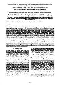 cest analysis: automated change detection from very ... - ISPRS Archives