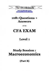 CFA EXAM