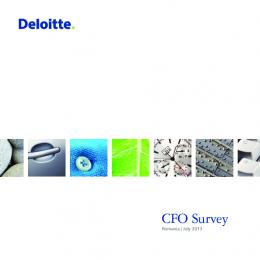 CFO Survey - Deloitte